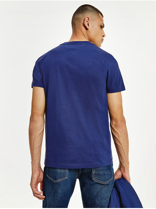 Tmavě modré pánské tričko s nápisem Tommy Hilfiger