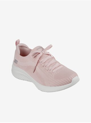 Růžové dámské tenisky Skechers