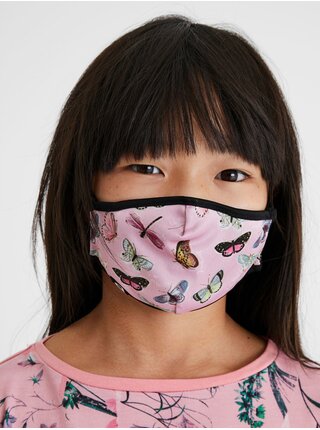 Desigual obojstranné detské rúško Mask Kids Mariposa