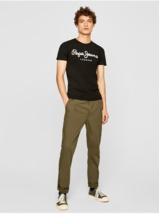 Černé pánské tričko Pepe Jeans Original