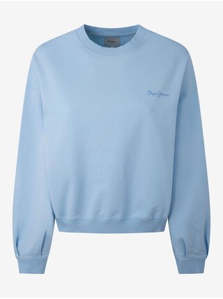 Světle modrá dámská mikina Pepe Jeans Terry