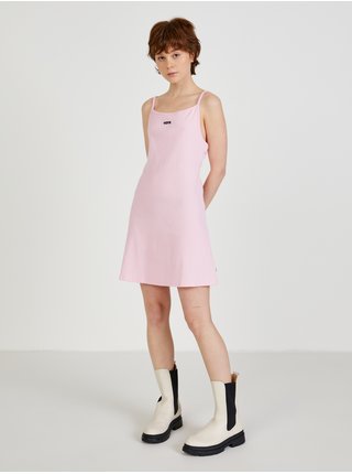 Růžové dámské krátké šaty VANS Jessie