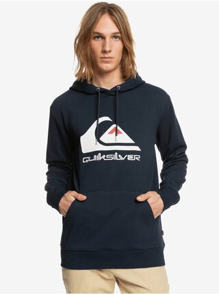 Tmavě modrá pánská mikina s kapucí Quiksilver 
