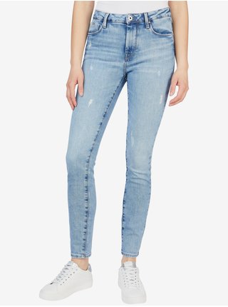 Světle modré dámské slim fit džíny Pepe Jeans Regent