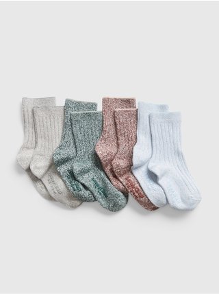 Barevné dětské ponožky GAP, 4ks 