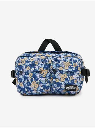 Modrá dámská květovaná malá taška VANS Steppin Up