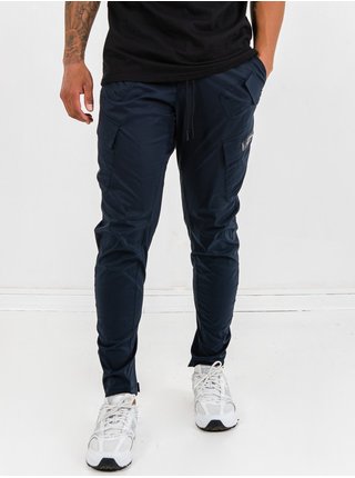 Tmavě modré pánské kalhoty POCKETS SLANT W/ PANTS CARGO