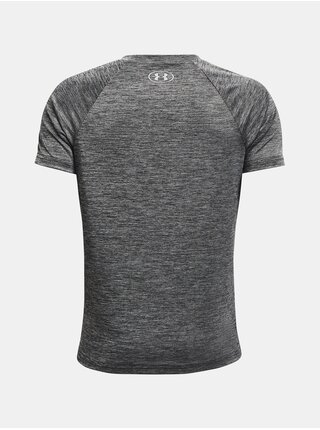 Tričko Under Armour UA Tech Split Logo Hybrid SS - černá
