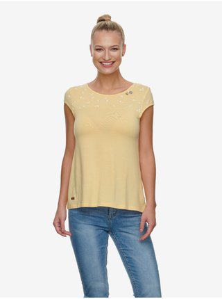 Žluté dámské tričko Ragwear Eset