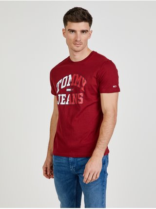 Červené pánské tričko Tommy Jeans