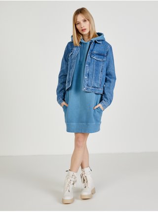 Šaty na denné nosenie pre ženy Pepe Jeans - modrá