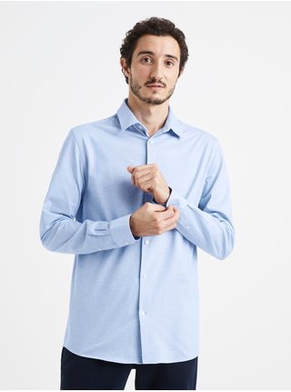Modrá pánská košile Celio Vactive 