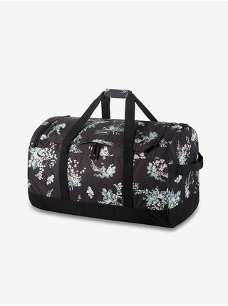 Čierna dámska kvetovaná taška Dakine Duffle