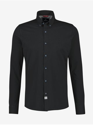 Čierna pánska košeľa LERROS