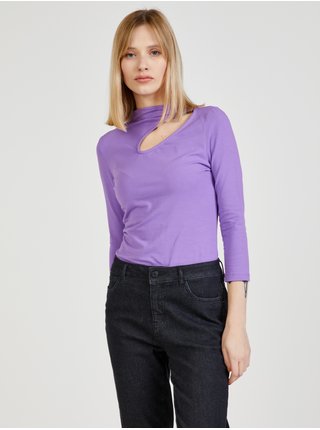 Světle fialové tričko VERO MODA Maxi