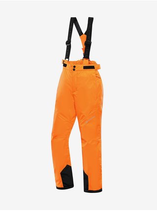 Oranžové dětské lyžařské kalhoty s membránou ptx ALPINE PRO ANIKO 5