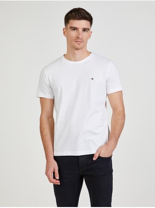 Biele pánske tričko Tommy Hilfiger