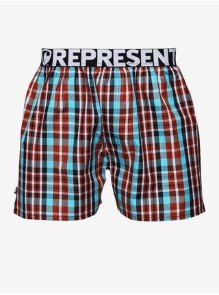 Trenírky pre mužov Represent - modrá, červená
