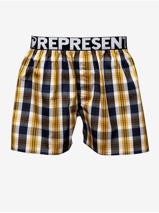 Trenírky pre mužov Represent - čierna, zlatá