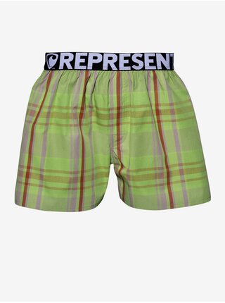 Trenírky pre mužov Represent - zelená, červená