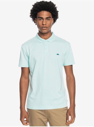 Světle modré pánské polo tričko Quiksilver Essential Polo