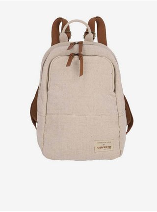Batoh Travelite Hempline Small backpack - béžová