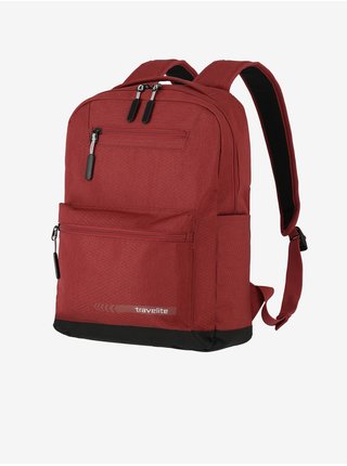 Červený batoh Travelite Kick Off Backpack M