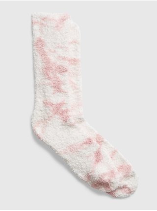 Ponožky pre ženy GAP - ružová, biela