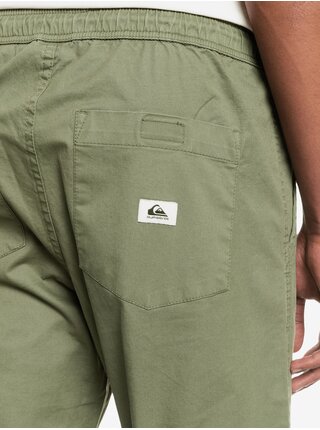 Zelené pánské kalhoty Quiksilver Taxer