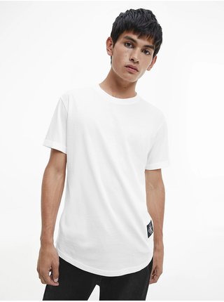 Biele pánske tričko Calvin Klein