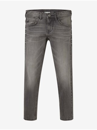 Šedé klučičí slim fit džíny Tom Tailor