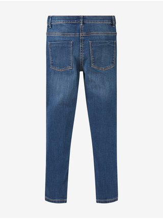 Tmavě modré holčičí skinny fit džíny Tom Tailor