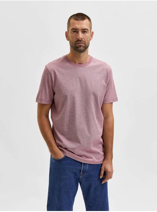Starorůžové basic tričko Selected Homme Norman