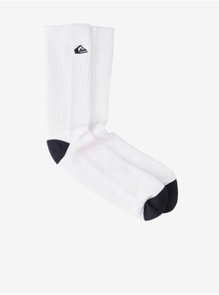 Sada dvou párů ponožek v černo-růžové a bílé barvě Quiksilver