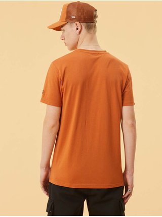 Tričká s krátkym rukávom pre mužov New Era - oranžová