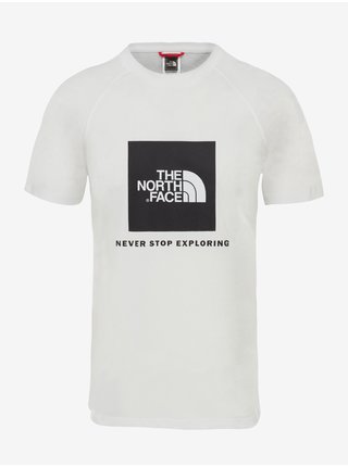 Bílé pánské tričko The North Face Raglan