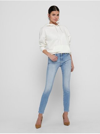 Světle modré skinny fit džíny ONLY Shape