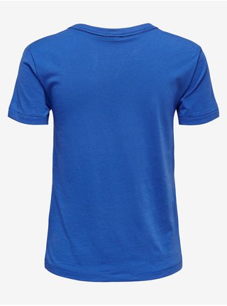 Tmavě modré vzorované tričko Jacqueline de Yong Michigan