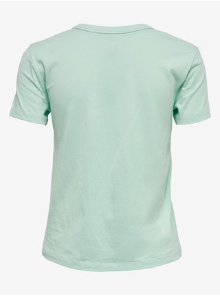 Světle zelené vzorované tričko Jacqueline de Yong Michigan