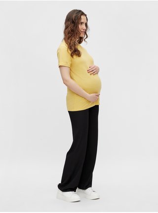 Žlté tehotenské tričko Mama.licious Ilja