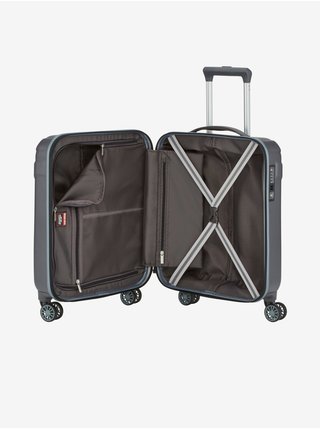 Cestovní kufr Travelite Vector 4w S - tmavě šedá