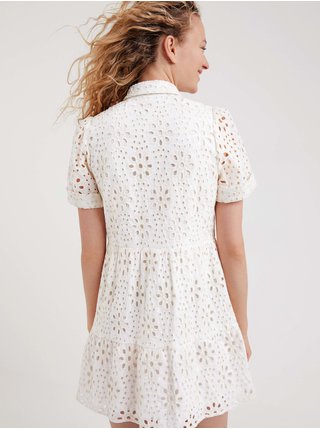 Košeľové šaty pre ženy Desigual - biela