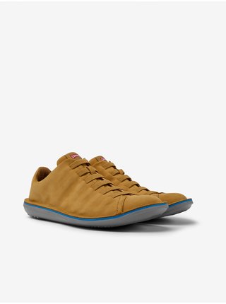 Světle hnědé pánské kožené boty Camper