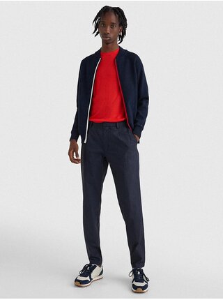 Tmavě modrý pánský svetr Tommy Hilfiger