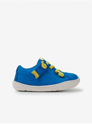 Modré dětské kožené boty Camper