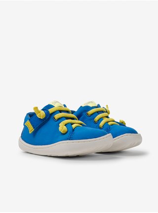 Modré dětské kožené boty Camper