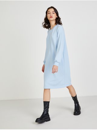 Světle modré mikinové šaty Selected Femme Tenny
