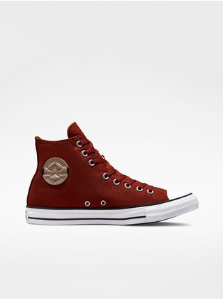 Vínové pánské kotníkové tenisky Converse Chuck Taylor All Star