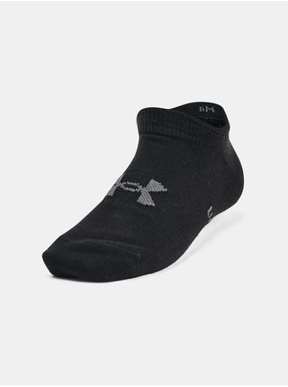 Ponožky Under Armour UA Yth Essential No Show 6pk - černá