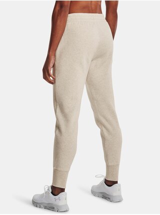 Nohavice Under Armour Rival Fleece Joggers - hnedá
